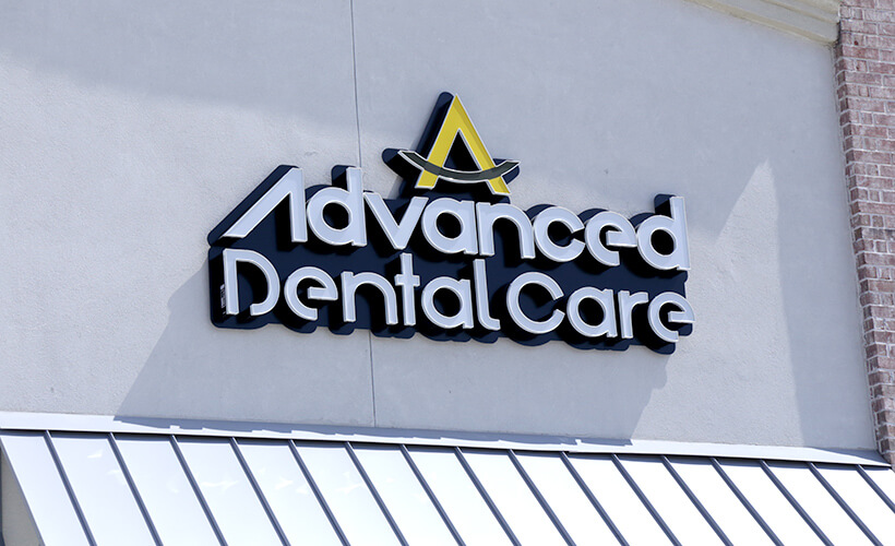 Advanced Dental Care of Allen sign outdoors